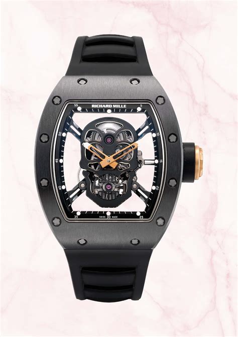 black skull richard mille|Richard Mille skull price.